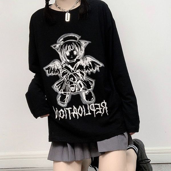 goth angel print t-shirt women y2k alt clothes aesthetic fashion 2021 spring harajuku long sleeve tshirts female, White
goth angel print t-shirt women y2k alt clothes aesthetic fashion 2021 spring harajuku long sleeve tshirts female, White