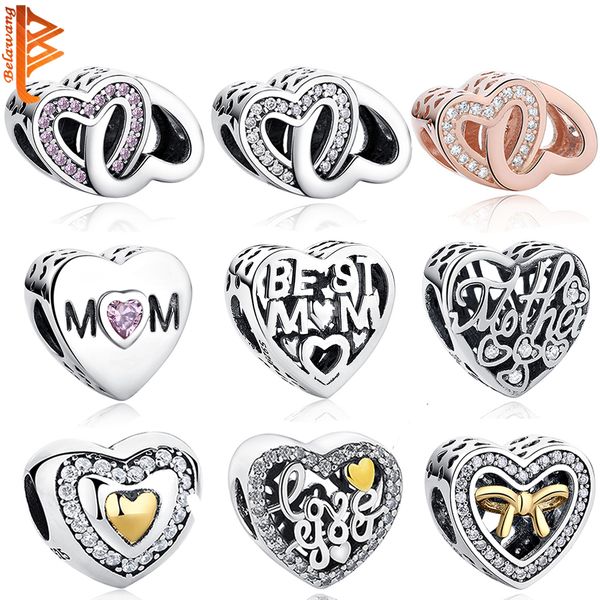 authentic real 100% 925 sterling silver charm mother love heart beads fit original charm bracelet necklace diy jewelry q0531, Black
authentic real 100% 925 sterling silver charm mother love heart beads fit original charm bracelet necklace diy jewelry q0531, Black
