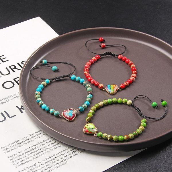 beaded, strands vintage braid bracelets women 6 mm green imperial jaspe beads bracelet adjustable black rope heart shape charm bangle men je
beaded, strands vintage braid bracelets women 6 mm green imperial jaspe beads bracelet adjustable black rope heart shape charm bangle men je