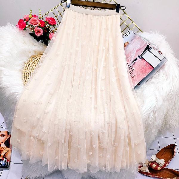 skirts women 2021 spring autumn tulle female midi pleated a-line skirt fashion ladies elastic high waist mesh tutu b952, Black
skirts women 2021 spring autumn tulle female midi pleated a-line skirt fashion ladies elastic high waist mesh tutu b952, Black