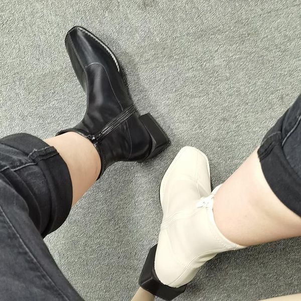 boots z2023 solid color fashion comfortable pu material woman ankle 2021 vane calf women's, Black
boots z2023 solid color fashion comfortable pu material woman ankle 2021 vane calf women's, Black