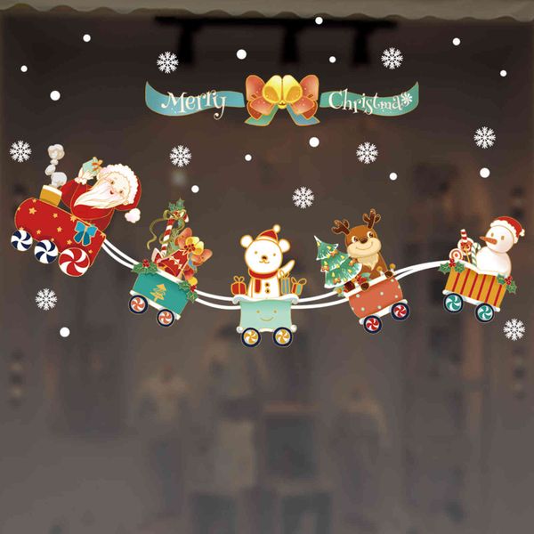 new electrostatic glass door paste scene diy decorate your christmas sticker
new electrostatic glass door paste scene diy decorate your christmas sticker
