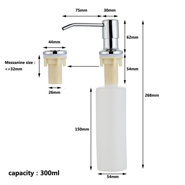 2021 new kitchen sink stainless steel bathroom 300ml soap dispenser black/gold/chrome/nickel qh6c
2021 new kitchen sink stainless steel bathroom 300ml soap dispenser black/gold/chrome/nickel qh6c