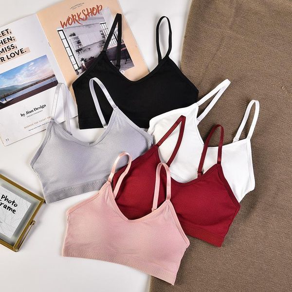 bras gobetter women push up seamless wire bralette sport bra fitness crop vest brassiere lingerie intimates, Red;black
bras gobetter women push up seamless wire bralette sport bra fitness crop vest brassiere lingerie intimates, Red;black