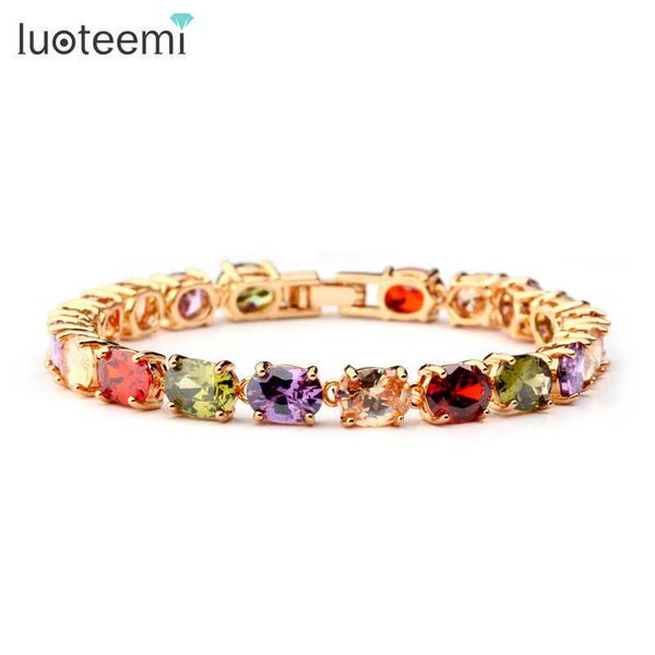 luoteemi youth venus-colorful oval shape aaa cubic zirconia charm bangle bracelet for women wedding party jewelry q0719, Black
luoteemi youth venus-colorful oval shape aaa cubic zirconia charm bangle bracelet for women wedding party jewelry q0719, Black