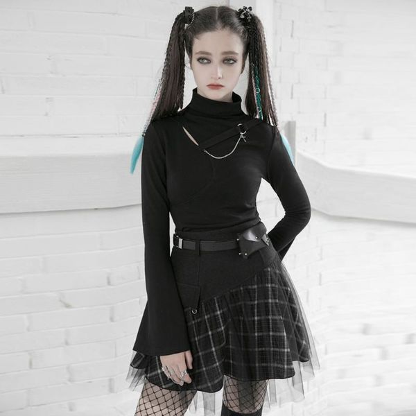 skirts punkrave women's punk mesh stitched plaid high-waisted street style cool short fluffy skirt, Black
skirts punkrave women's punk mesh stitched plaid high-waisted street style cool short fluffy skirt, Black