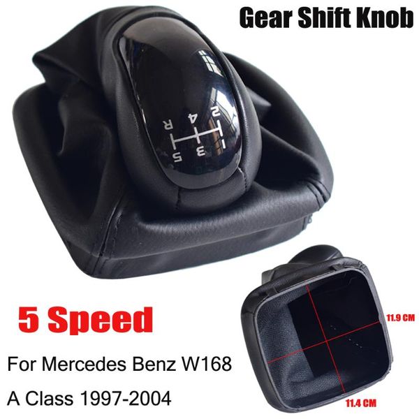 shift knob 6mm car 5 speed manual gear lever shifter for - w168 a class 1997-2004 with gaiter boot accessories
shift knob 6mm car 5 speed manual gear lever shifter for - w168 a class 1997-2004 with gaiter boot accessories