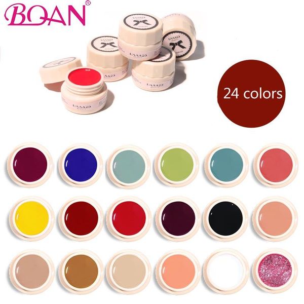 nail gel bqan 24 color polish solid tank glue shop dedicated diy manicure designs uv led, Red;pink
nail gel bqan 24 color polish solid tank glue shop dedicated diy manicure designs uv led, Red;pink