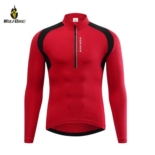 racing jackets wosawe quick dry cycling jersey outdoor sports running clothing reflective riding bike shirts mtb bicycle long sleeve jerseys, Black;red
racing jackets wosawe quick dry cycling jersey outdoor sports running clothing reflective riding bike shirts mtb bicycle long sleeve jerseys, Black;red