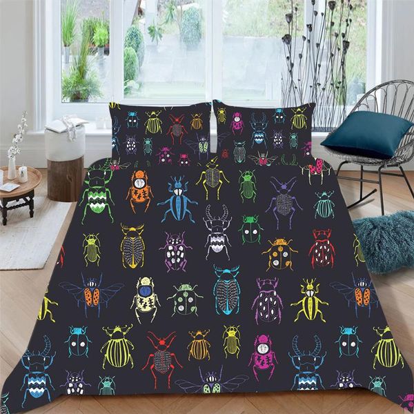 bedding sets outlet insect art prints set black duvet cover cartoon bed kids boys teens 3pcs home textiles size
bedding sets outlet insect art prints set black duvet cover cartoon bed kids boys teens 3pcs home textiles size