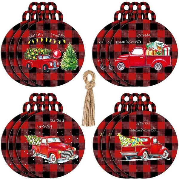 christmas decorations 12pcs wooden tree decoration pendant xmas decor red plaid hanging ornaments year 2022 navidad
christmas decorations 12pcs wooden tree decoration pendant xmas decor red plaid hanging ornaments year 2022 navidad