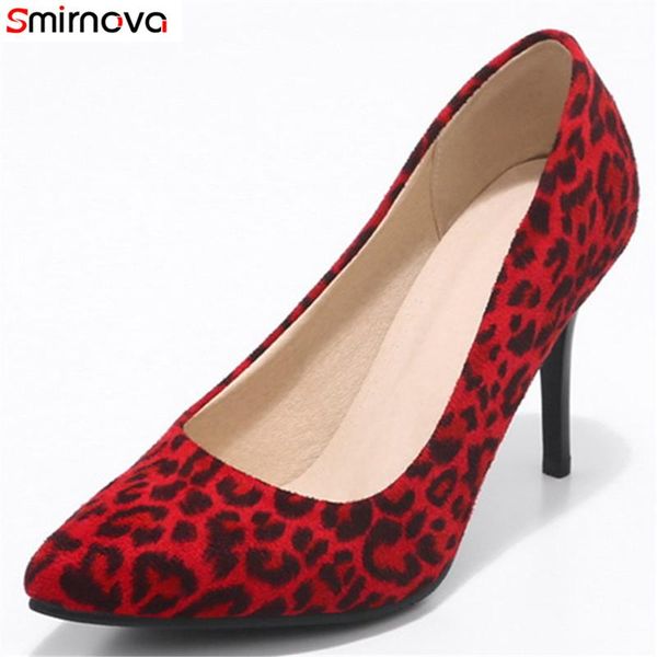 dress shoes smirnova fashion spring autumn pumps women pointed toe shallow leopard thin heel high heels, Black
dress shoes smirnova fashion spring autumn pumps women pointed toe shallow leopard thin heel high heels, Black