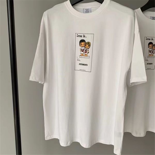 men's t-shirts white 'love is... us' t-shirt men women graphic printed vetements t-shirts jersey vtm love tee 93ow, White;black
men's t-shirts white 'love is... us' t-shirt men women graphic printed vetements t-shirts jersey vtm love tee 93ow, White;black