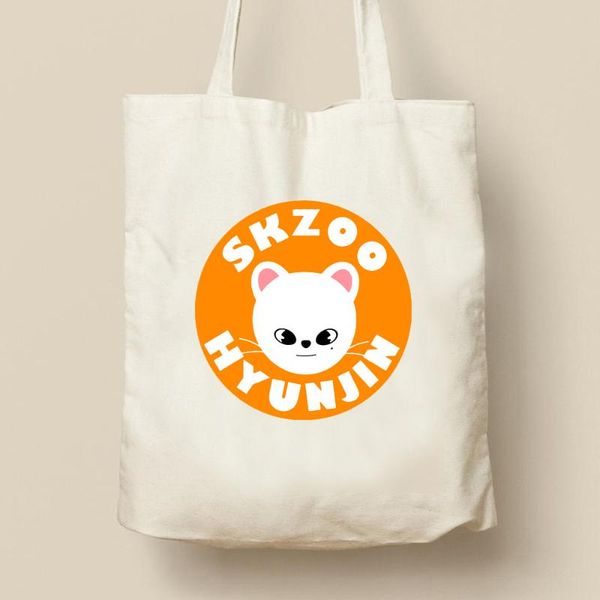 storage bags stray kids zoo reusable canvas bag women shopping tote printing eco cartoon shopper shoulder black
storage bags stray kids zoo reusable canvas bag women shopping tote printing eco cartoon shopper shoulder black