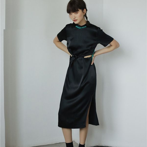 black oriental dress china style dresses slim cheongsam summer fashion modern vintage chipao chinese dress qipao 10158, Red
black oriental dress china style dresses slim cheongsam summer fashion modern vintage chipao chinese dress qipao 10158, Red