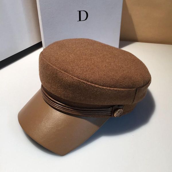 berets qpalcr women hat travel ins flat military hats personality square brim leather patchwork beret caps sailor cap, Blue;gray
berets qpalcr women hat travel ins flat military hats personality square brim leather patchwork beret caps sailor cap, Blue;gray