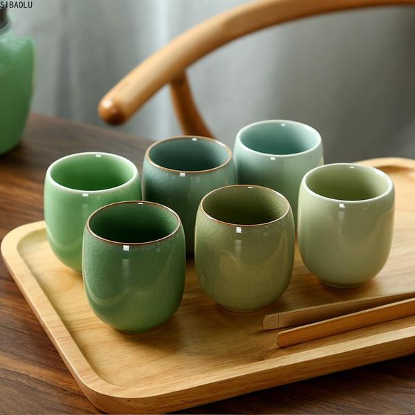 cups & saucers 150ml solid color traditional chinese style celadon crackle ceramic teacup china porcelain small coffee tea
cups & saucers 150ml solid color traditional chinese style celadon crackle ceramic teacup china porcelain small coffee tea