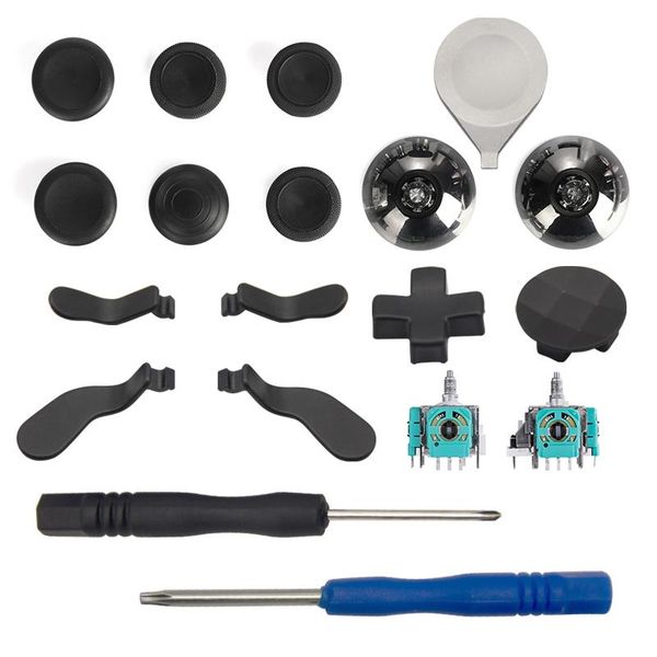 game controllers & joysticks 19 pcs thumbsticks and button kit with adjustment tool d-pad paddles for one elite controller series 2
game controllers & joysticks 19 pcs thumbsticks and button kit with adjustment tool d-pad paddles for one elite controller series 2