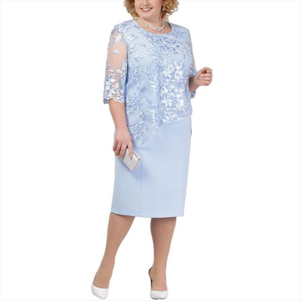 50% plus size party sheer women dresses half sleeve floral lace layered mother of bride midi dress comfortable to wear, Black;gray
50% plus size party sheer women dresses half sleeve floral lace layered mother of bride midi dress comfortable to wear, Black;gray