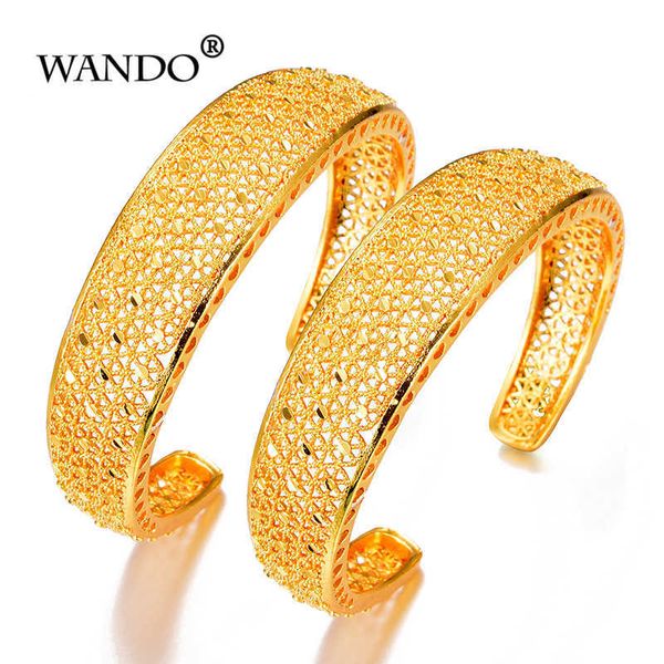 wando classic ethiopian gold color wedding bangle for women dubai bride bracelet african jewelry middle east items wb147 q0717, Black
wando classic ethiopian gold color wedding bangle for women dubai bride bracelet african jewelry middle east items wb147 q0717, Black