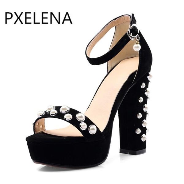 dress shoes pxelena beads luxury chunky block high heels sandals women open toe ankle strap platform party nightclub, Black
dress shoes pxelena beads luxury chunky block high heels sandals women open toe ankle strap platform party nightclub, Black