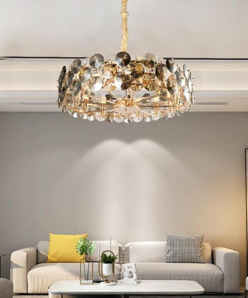 light luxury modern crystal chandelier simple lamp creative living room lamp
light luxury modern crystal chandelier simple lamp creative living room lamp