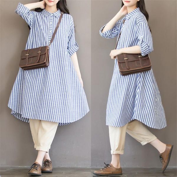 maternity dresses clothes t-shirt dress for pregnant women long sleeve striped pregnancy, White
maternity dresses clothes t-shirt dress for pregnant women long sleeve striped pregnancy, White