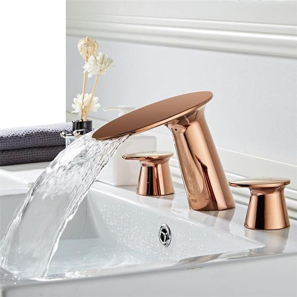 bathroom sink faucets tuqiu basin faucet brushed gold 3 hole widespread rose mixer and cold waterfall tap
bathroom sink faucets tuqiu basin faucet brushed gold 3 hole widespread rose mixer and cold waterfall tap