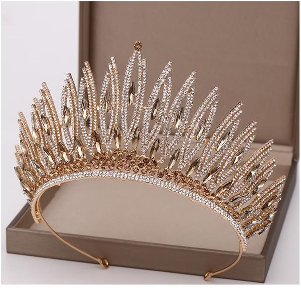 crown crystal beauty pageant big wedding tiara rhinestone queen tiaras and crowns diadem hair jewelry wedding hair acc jllqxd, Silver
crown crystal beauty pageant big wedding tiara rhinestone queen tiaras and crowns diadem hair jewelry wedding hair acc jllqxd, Silver