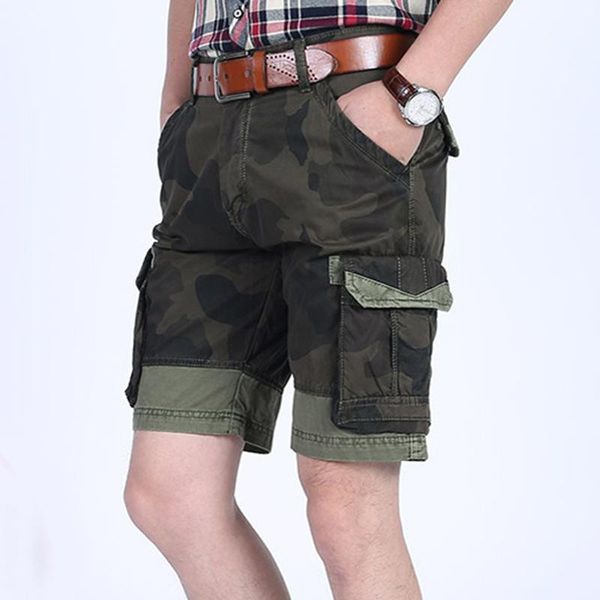 military camouflage shorts for summer men casual board cotton loose baggy cargo clothing plus size men's, White;black
military camouflage shorts for summer men casual board cotton loose baggy cargo clothing plus size men's, White;black