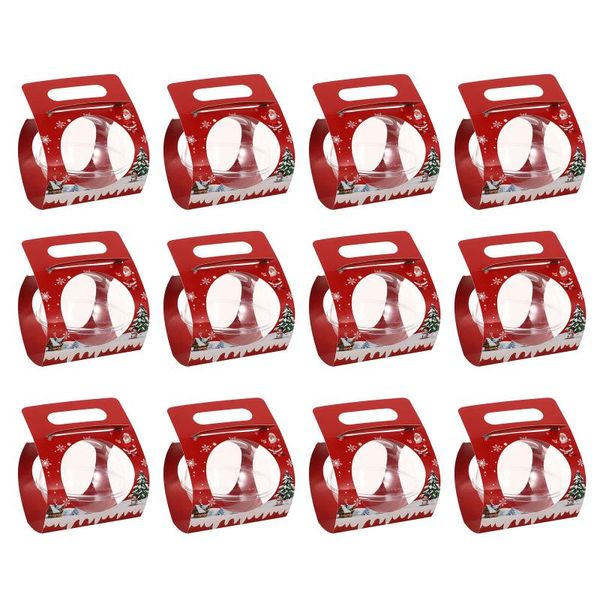 gift wrap 12 sets of spherical cake packaging boxes mousse baking supplies 
gift wrap 12 sets of spherical cake packaging boxes mousse baking supplies