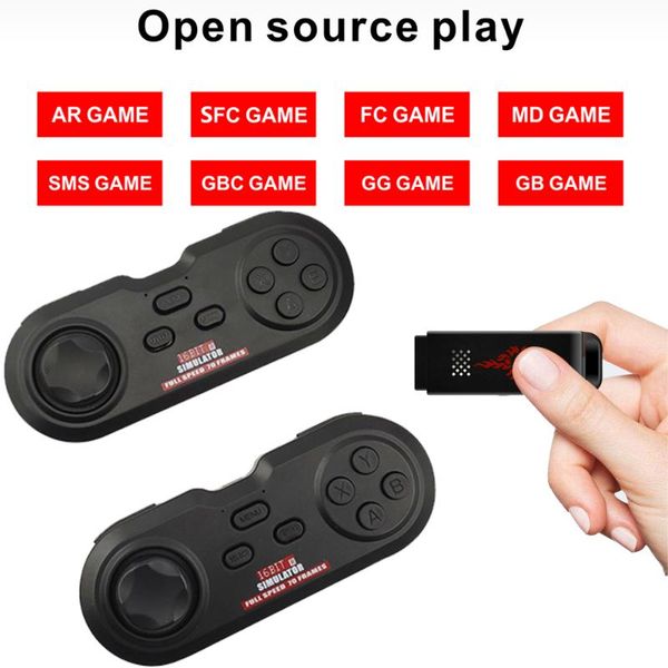 16bit usb wireless handheld tv stick built-in 2000 classic gaming mini retro controller av output dual player
16bit usb wireless handheld tv stick built-in 2000 classic gaming mini retro controller av output dual player