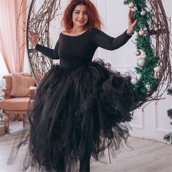 100cm length wedding diy skirt tulle overskirt pleated fashion handmade woman tutu female long skirt lolita saia longa 210309, Black
100cm length wedding diy skirt tulle overskirt pleated fashion handmade woman tutu female long skirt lolita saia longa 210309, Black