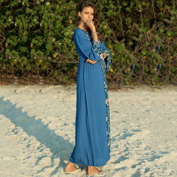casual dresses flower print pattern round neck beach loose leisure holiday long sleeve dress, Black;gray
casual dresses flower print pattern round neck beach loose leisure holiday long sleeve dress, Black;gray