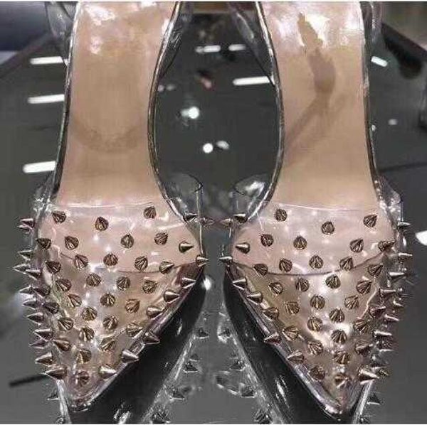 the latest seller of women's red heels fashion transparent rivets shallow mouthed pointed wedding shoes for women party dresses #10, Black
the latest seller of women's red heels fashion transparent rivets shallow mouthed pointed wedding shoes for women party dresses #10, Black