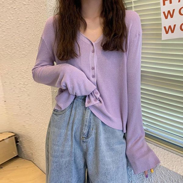 women's knits & tees spring autumn cardigan women v neck solid long sleeve single breasted fashion female knitted sweater crop outwear, White
women's knits & tees spring autumn cardigan women v neck solid long sleeve single breasted fashion female knitted sweater crop outwear, White