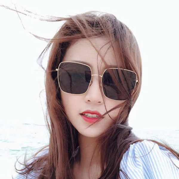 sunglasses polarizing fashion trend women's personality, White;black