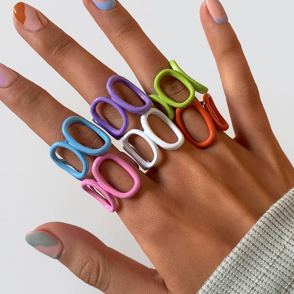 cluster rings ingemark 2021 summer colorful geometric acrylic ring candy color irregular resin open for women party finger jewelry, Golden;silver
cluster rings ingemark 2021 summer colorful geometric acrylic ring candy color irregular resin open for women party finger jewelry, Golden;silver