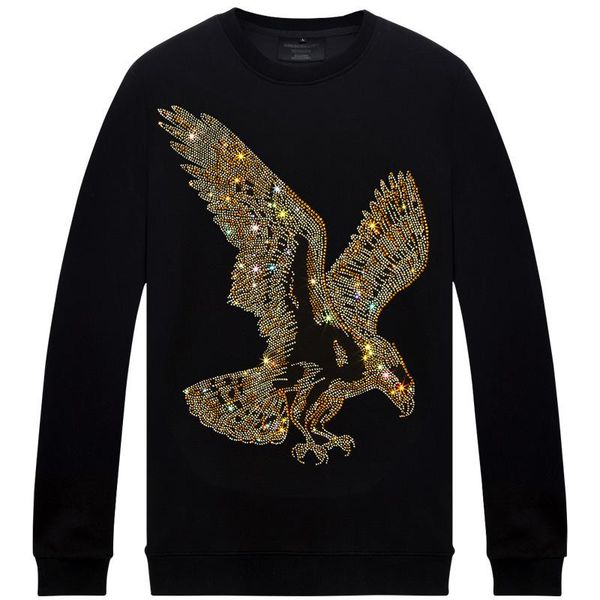 men's hoodies & sweatshirts plus size 6xl fashion eagle rhinestone sweatshirt hoodie black white loose fit pullover for male
men's hoodies & sweatshirts plus size 6xl fashion eagle rhinestone sweatshirt hoodie black white loose fit pullover for male