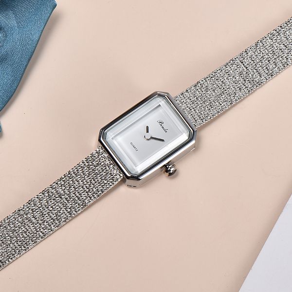 small green watch watch female ins wind light luxury simple student college temperament fashion trend hand waterproof retro square plate, Slivery;brown
small green watch watch female ins wind light luxury simple student college temperament fashion trend hand waterproof retro square plate, Slivery;brown