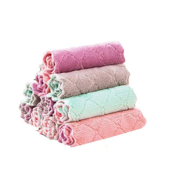 thick coral velvet dish cloth clean reusable scrub wash cloths home kitchen cleaning towel drop ship
thick coral velvet dish cloth clean reusable scrub wash cloths home kitchen cleaning towel drop ship