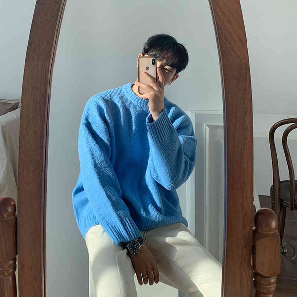 men's sweaters iefb/camisola de gola redonda sgaste masculino moda outono inverno estilo coreano tamanho gran solto malha manga longa, White;black
men's sweaters iefb/camisola de gola redonda sgaste masculino moda outono inverno estilo coreano tamanho gran solto malha manga longa, White;black