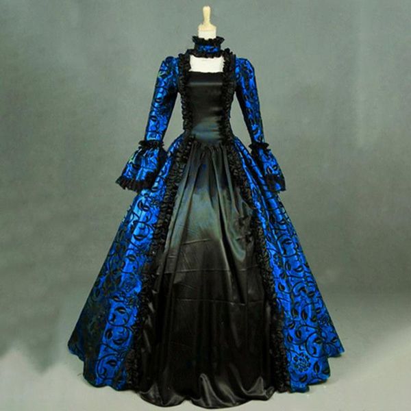 casual dresses medieval vintage gothic long dress women goth victorian retro flare sleeve lace maxi ball gowns cosplay halloween costume, Black;gray
casual dresses medieval vintage gothic long dress women goth victorian retro flare sleeve lace maxi ball gowns cosplay halloween costume, Black;gray