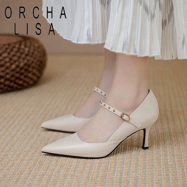 dress shoes orcha lisa 2021 women pumps pointed toe 7cm high thin heels buckle rivets stylish breathable size 34-39 casual a3784, Black
dress shoes orcha lisa 2021 women pumps pointed toe 7cm high thin heels buckle rivets stylish breathable size 34-39 casual a3784, Black