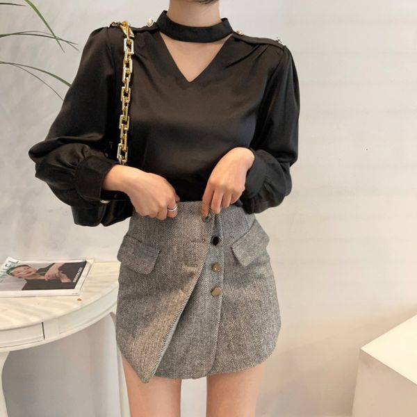 solid new loose v-neck elegant 2021 stylish full sleeves chic gentle women blouses office lady feminine shirts sx8c, Black
solid new loose v-neck elegant 2021 stylish full sleeves chic gentle women blouses office lady feminine shirts sx8c, Black