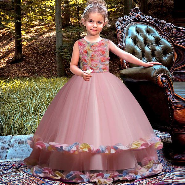 girl's birthday party long drchristmas 2021 new girls' communion party embroidered jacquard petal long dress x0803, Red;yellow
girl's birthday party long drchristmas 2021 new girls' communion party embroidered jacquard petal long dress x0803, Red;yellow