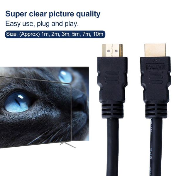 V2.0 Cable PVC Computer Accessories TV HD 4k Projector Digital High Speed Audio Video Plug And Play Connection Home
V2.0 Cable PVC Computer Accessories TV HD 4k Projector Digital High Speed Audio Video Plug And Play Connection Home