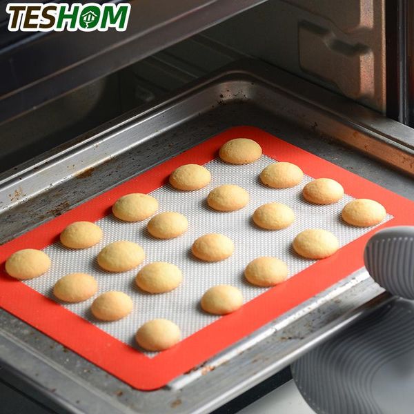 teshom reusable silicone baking mat set of 2 diameter 9 inch premium non stick cake pan liner baking sheets 
teshom reusable silicone baking mat set of 2 diameter 9 inch premium non stick cake pan liner baking sheets
