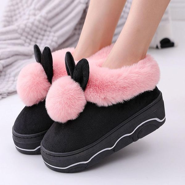 slippers women's heel high winter sandalias mujer, Black
slippers women's heel high winter sandalias mujer, Black