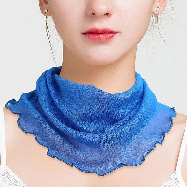 summer pure color silk mesh pullover neck protection collar 100% mulberry silk knitted false sun protection female scarf e07, Blue;gray
summer pure color silk mesh pullover neck protection collar 100% mulberry silk knitted false sun protection female scarf e07, Blue;gray